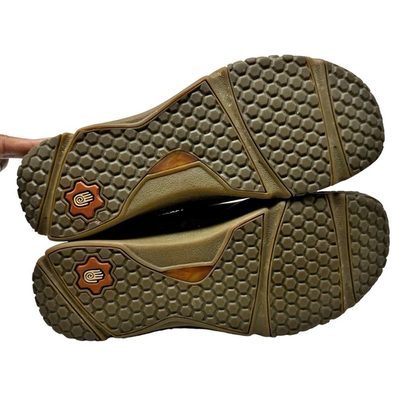 Teva Men’s Leather Lace Up Loafers Shoes Brown Size 12 - Picture 9 of 10